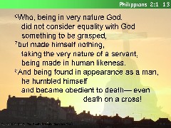 25 - Philippians 2.1-13